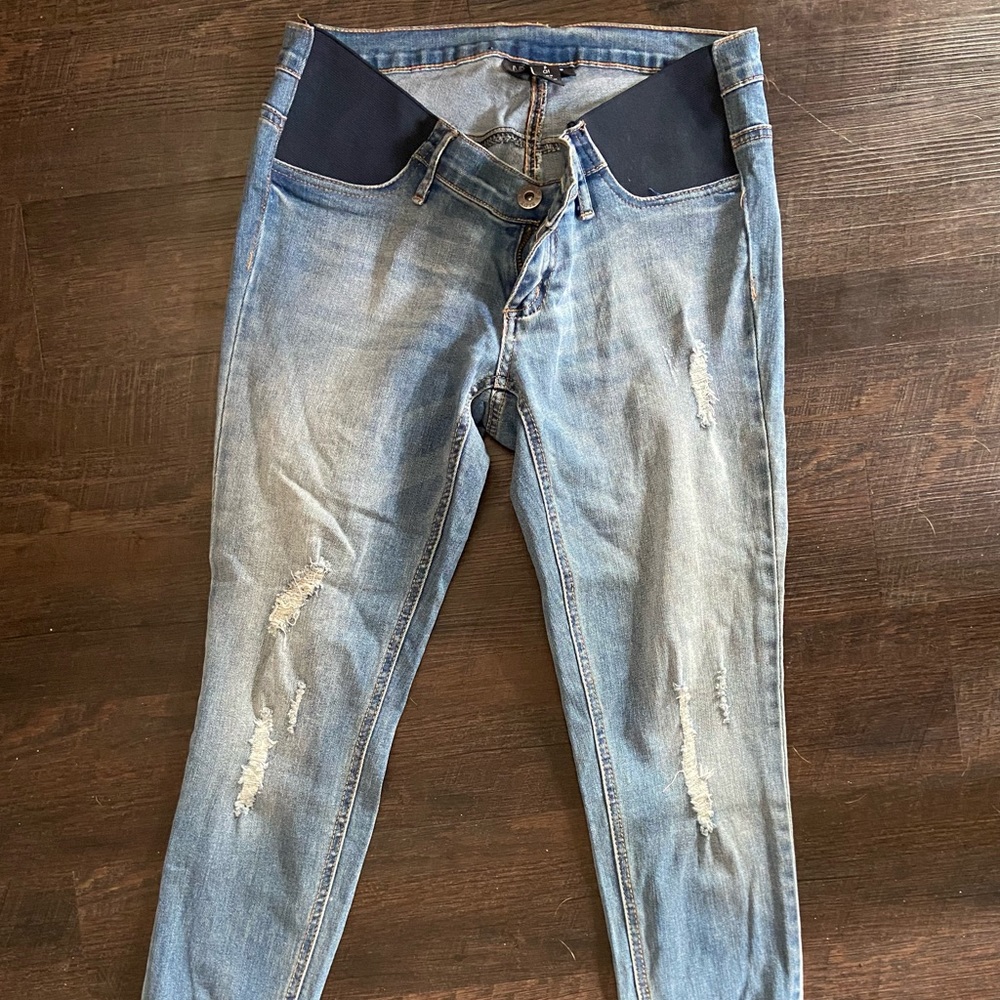 Indigo Blue Maternity Jeans
